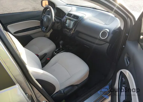 2017 Mitsubishi Mirage G4 Se from USA, damaged, VIN ML32F4FJ7HHF10296